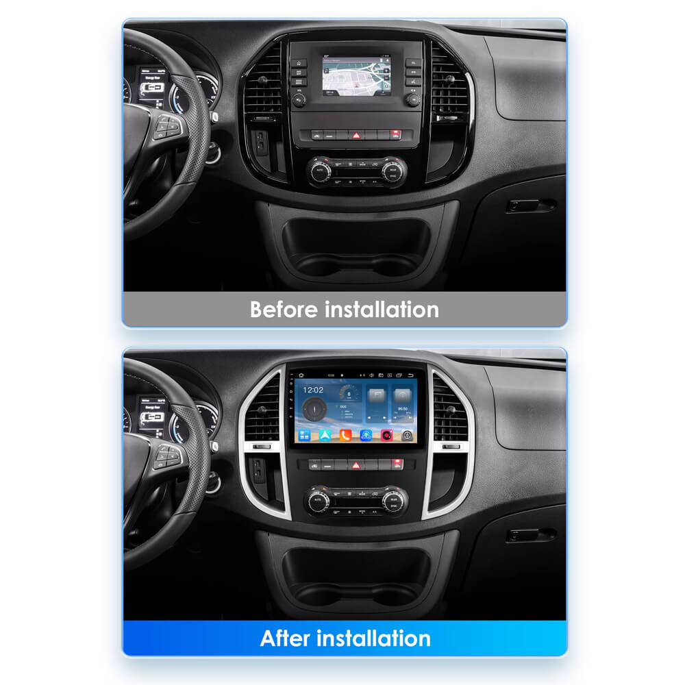 Car Stereo Mercedes Vito Android Auto - CarPlay - Image 3