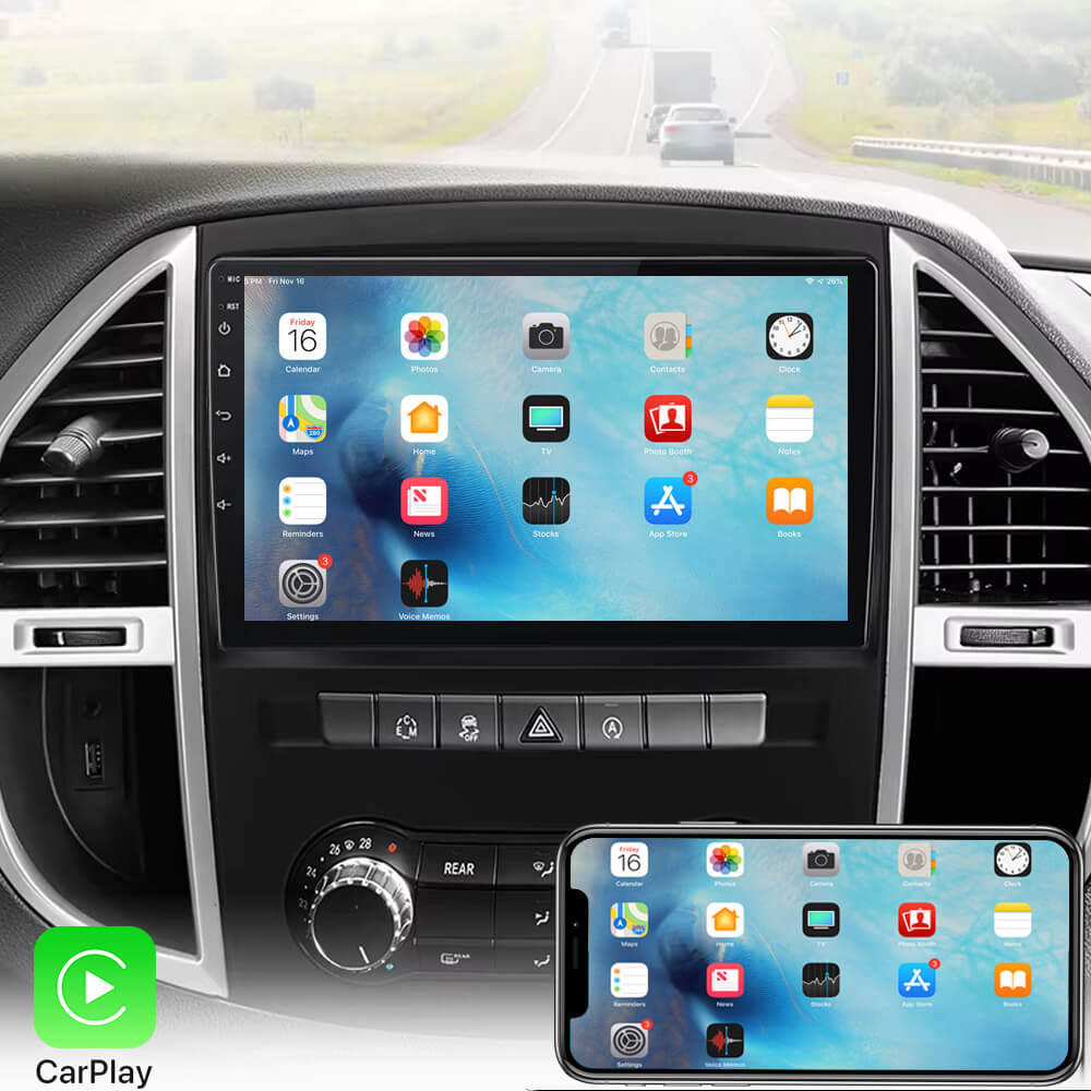 Car Stereo Mercedes Vito Android Auto - CarPlay - Image 5