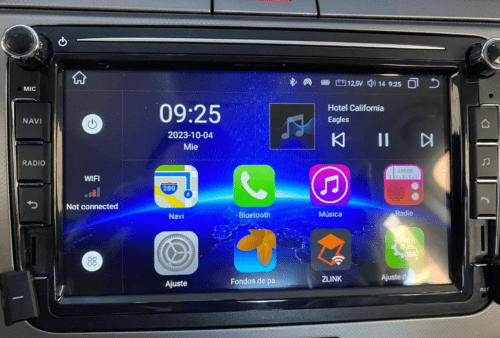 Car Stereo VW Passat 5 Android Auto - CarPlay photo review