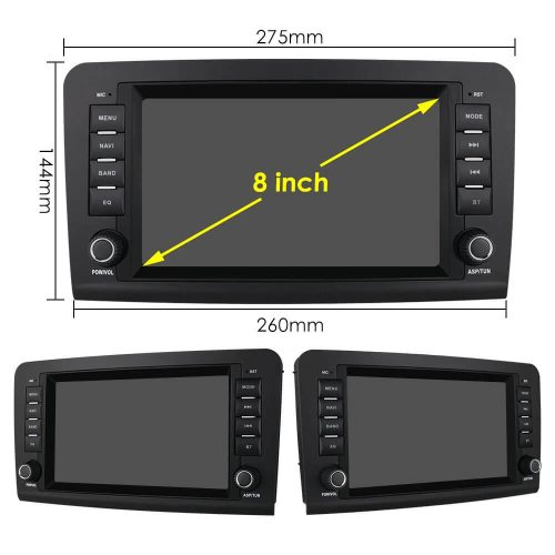 Car Stereo Mercedes ML Android Auto – CarPlay