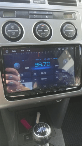 Car Stereo VW Passat 7 Android Auto - CarPlay photo review