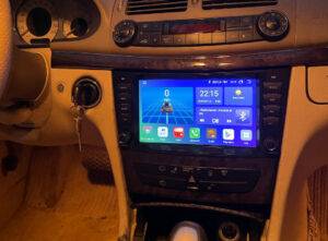 Car Stereo Mercedes CLK Android Auto - CarPlay photo review