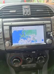 Car Stereo Fiat Bravo Android Auto - CarPlay photo review