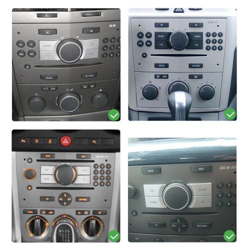 Car Stereo GPS Opel Zafira Android Auto – CarPlay