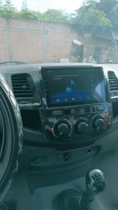 Car Stereo Toyota Hilux Android Auto - CarPlay photo review